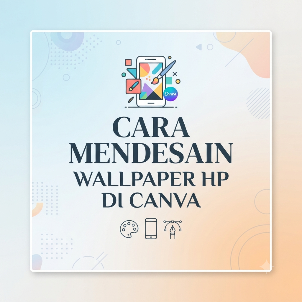 Cara Mendesain Wallpaper HP di Canva
