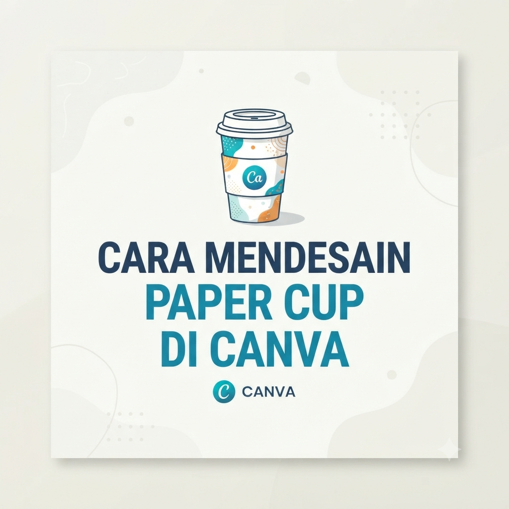 Cara Mendesain Paper Cup di Canva