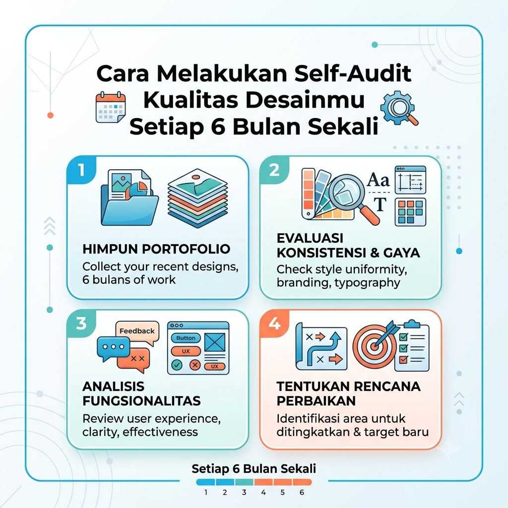 Cara Melakukan Self-Audit Desainmu Setiap 6 Bulan Sekali