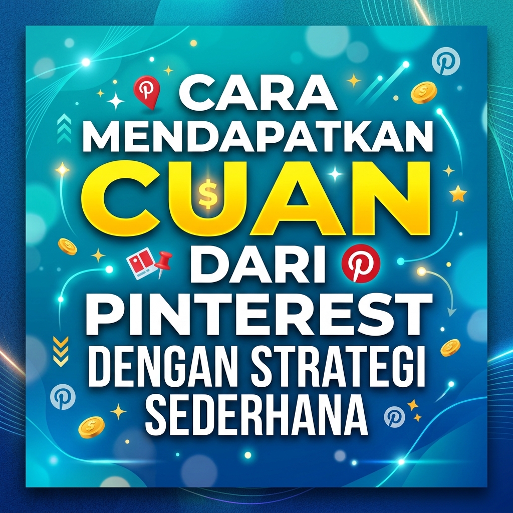 Cara Mendapatkan Cuan dari Pinterest dengan Strategi Sederhana