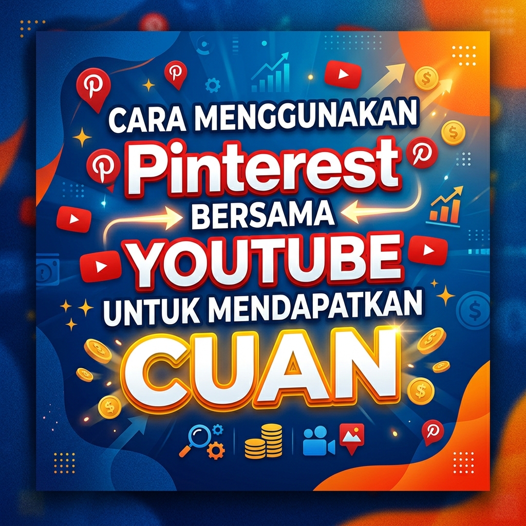 Cara Menggunakan Pinterest Bersama YouTube untuk Mendapatkan Cuan