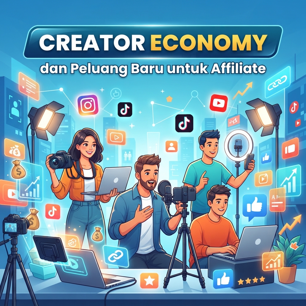 Creator Economy dan Peluang Baru untuk Affiliate