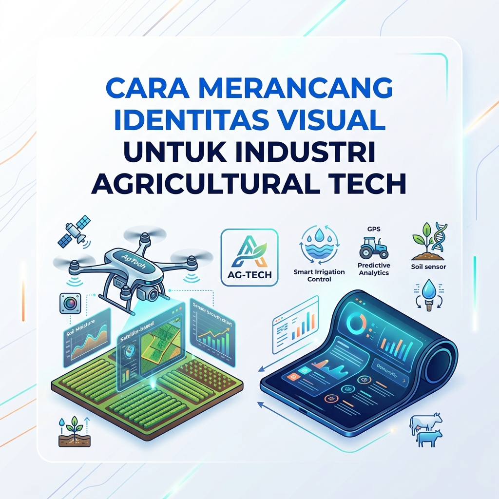 Merancang Identitas Visual untuk Industri Agricultural Tech