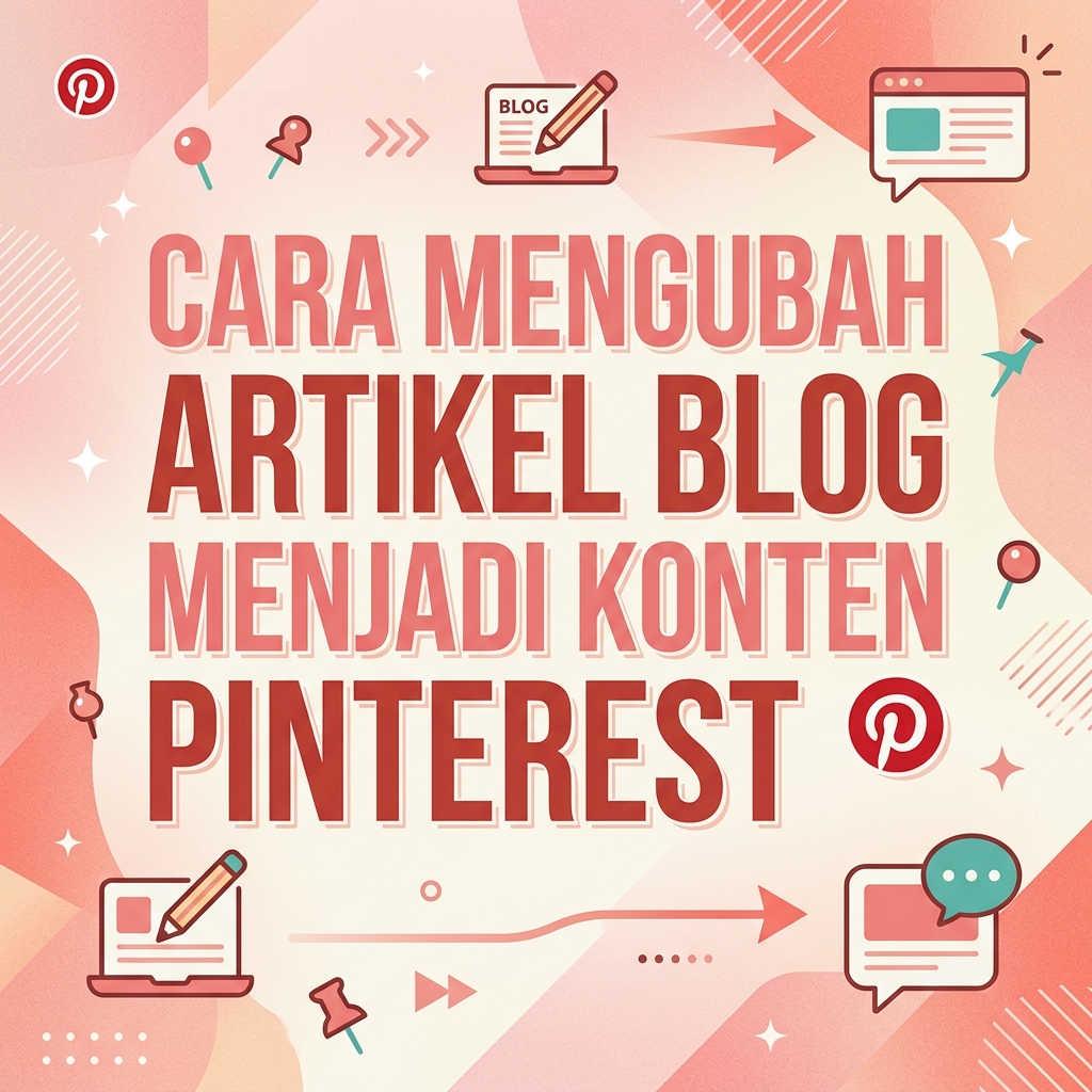 Cara Mengubah Artikel Blog Menjadi Konten Pinterest