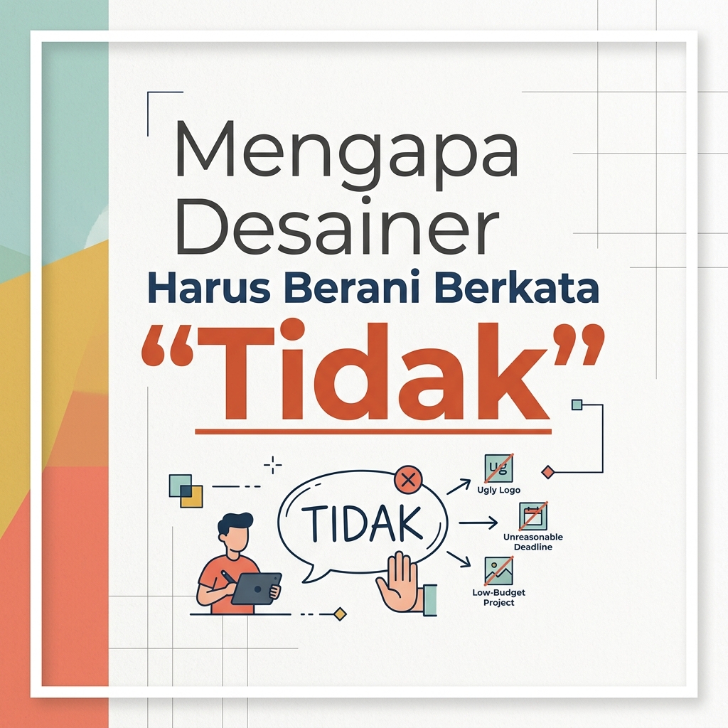 Mengapa Desainer Harus Berani Berkata “Tidak”