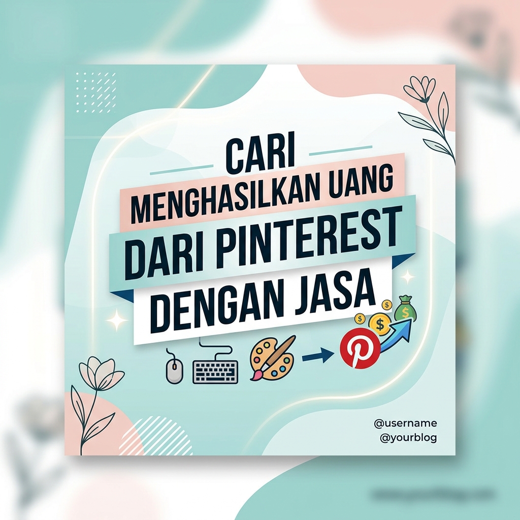 Cara Menghasilkan Uang dari Pinterest dengan Jasa