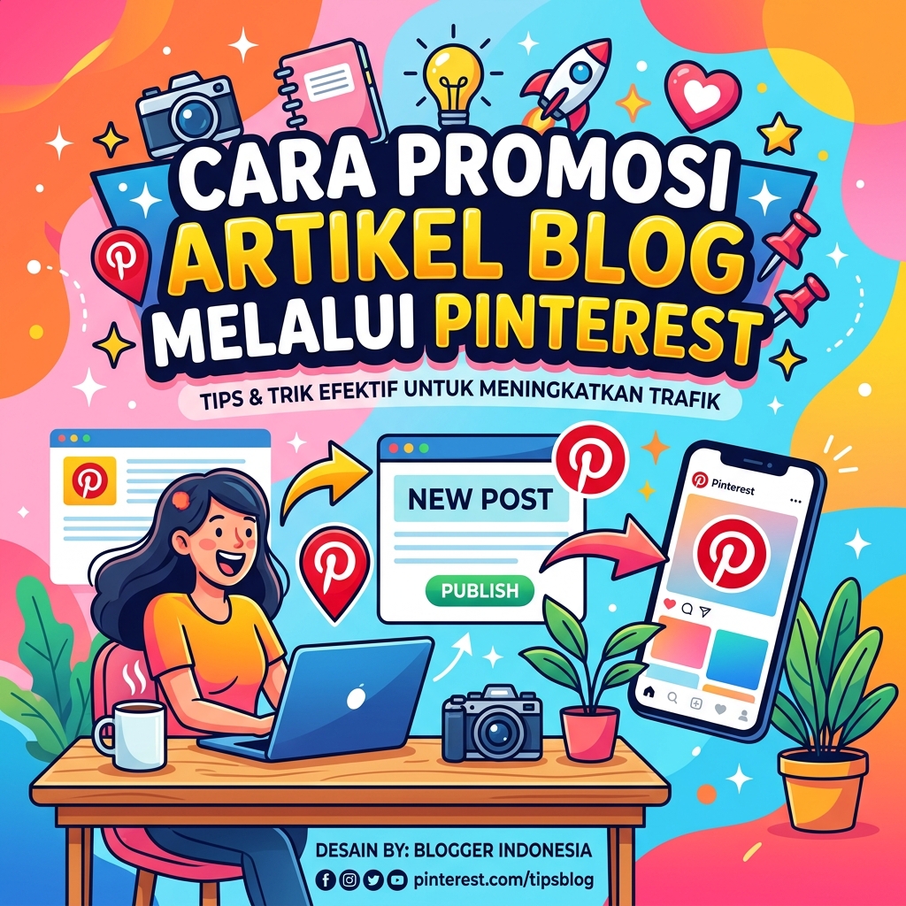 Cara Promosi Artikel Blog melalui Pinterest