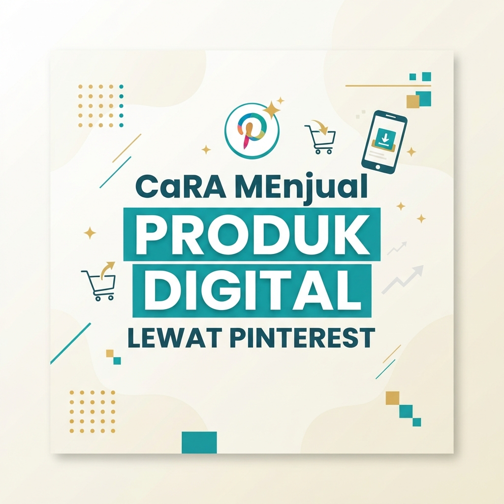 Cara Menjual Produk Digital lewat Pinterest