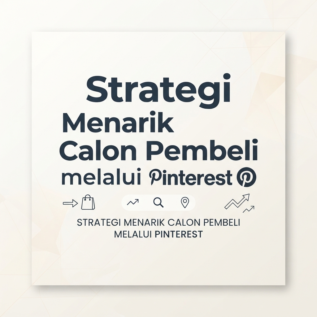 Strategi Menarik Calon Pembeli melalui Pinterest
