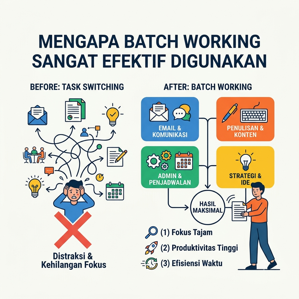Mengapa Batch Working Sangat Efektif Digunakan