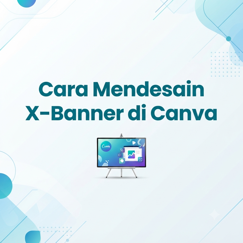 Cara Mendesain X-Banner di Canva