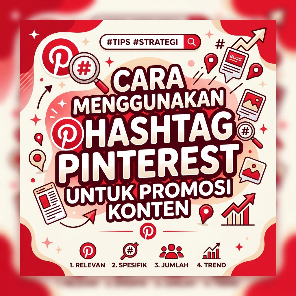 Cara Menggunakan Hashtag Pinterest untuk Promosi Konten