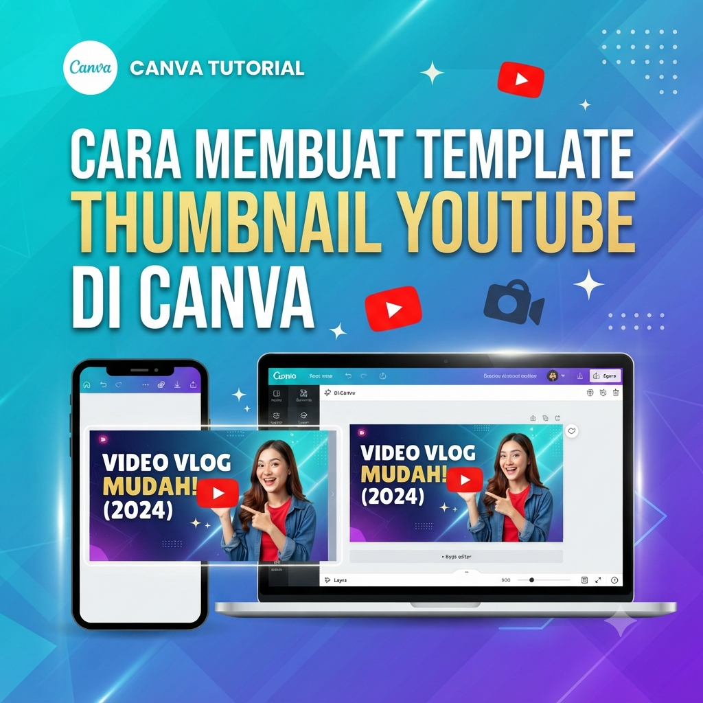 Cara Membuat Template Thumbnail YouTube di Canva