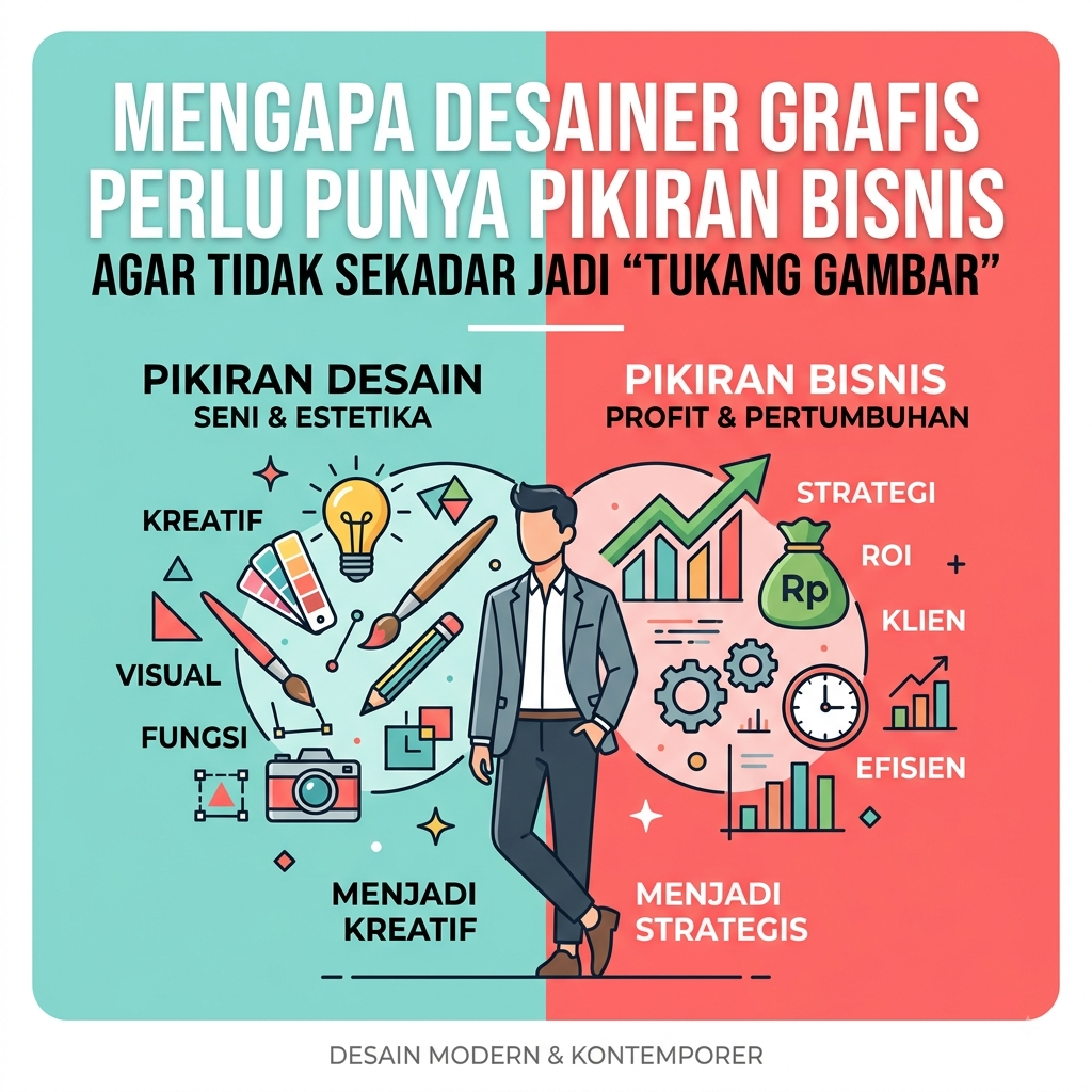 Mengapa Desainer Grafis Perlu Punya Pikiran Bisnis
