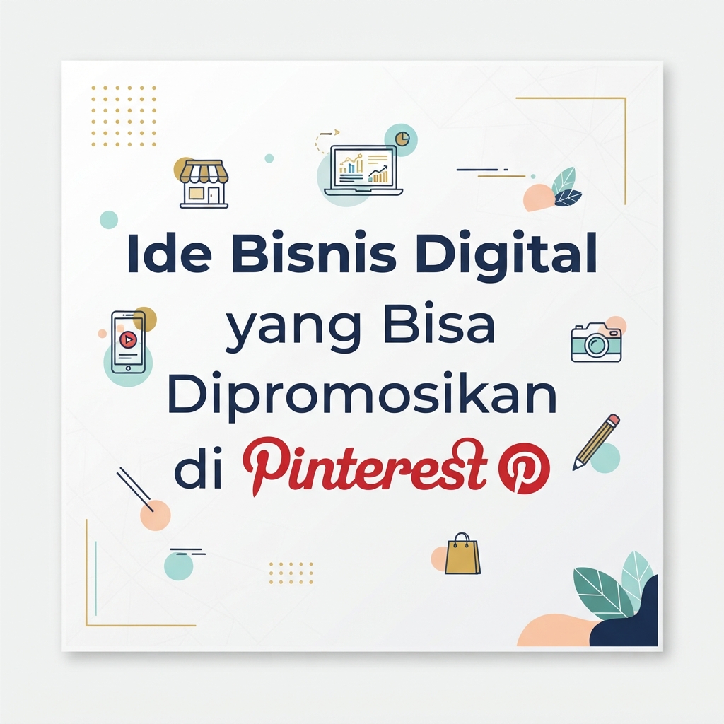 Ide Bisnis Digital yang Bisa Dipromosikan di Pinterest