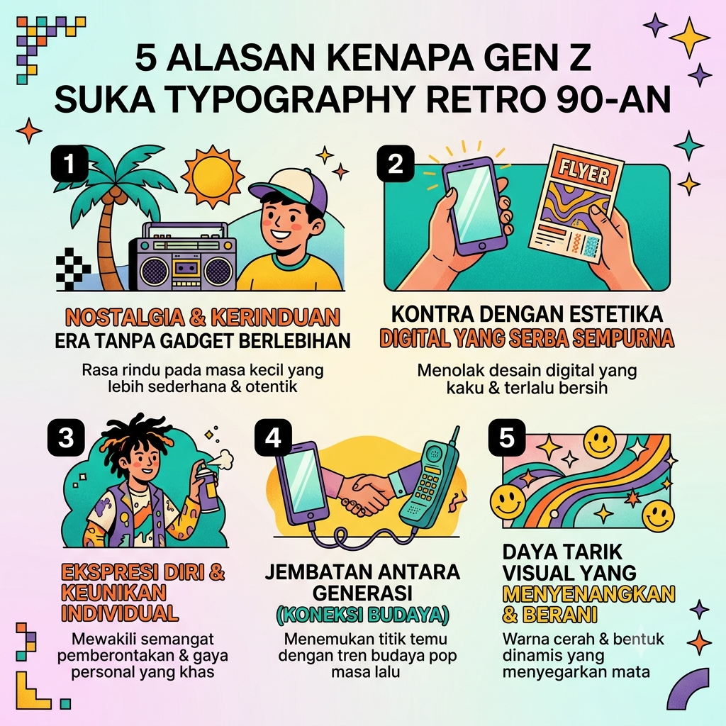 Bertema Retro Dasa Warsa 90-an Disukai oleh Kalangan Gen z