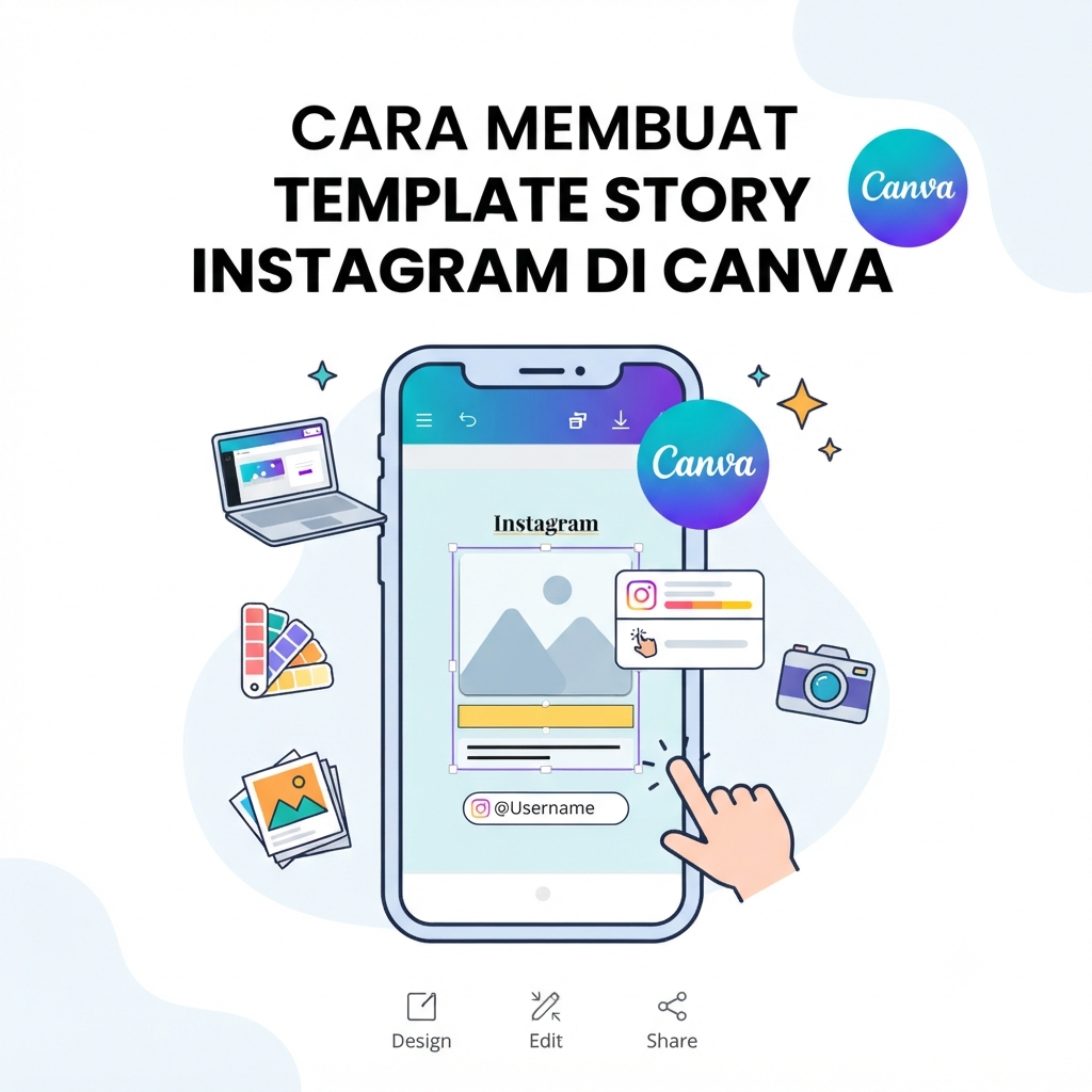 Cara Membuat Template Story Instagram di Canva