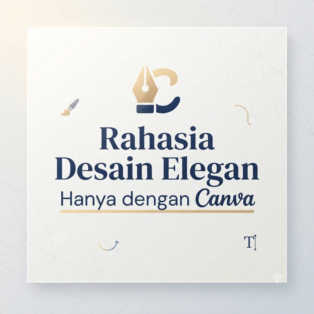 Rahasia Desain Elegan Hanya dengan Canva