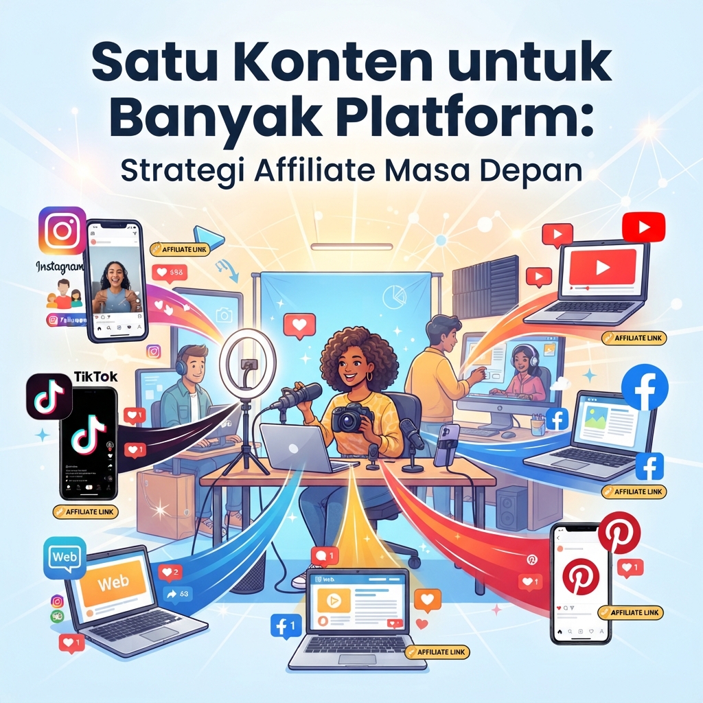 Satu Konten untuk Banyak Platform: Strategi Affiliate Masa Depan