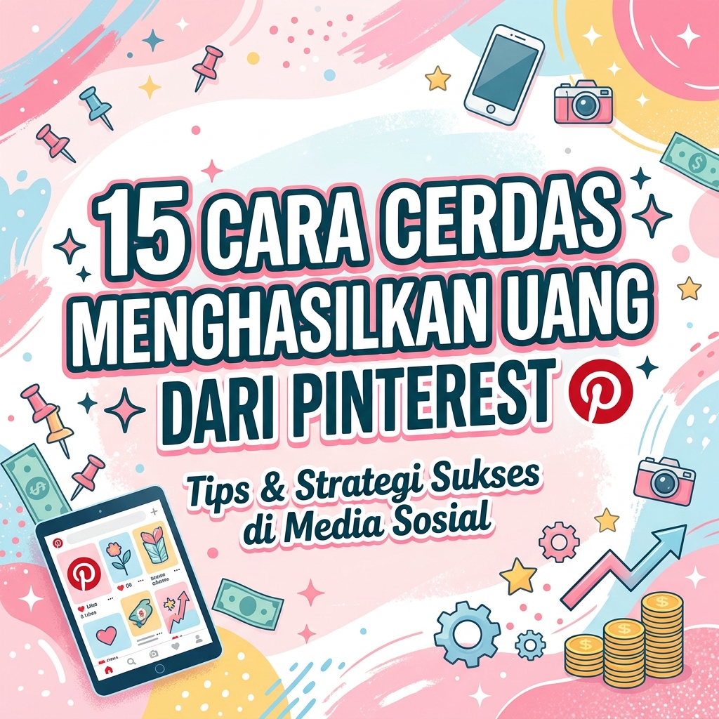 15 Cara Cerdas Menghasilkan Uang dari Pinterest