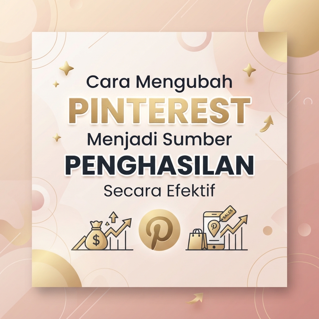 Cara Mengubah Pinterest Menjadi Sumber Penghasilan