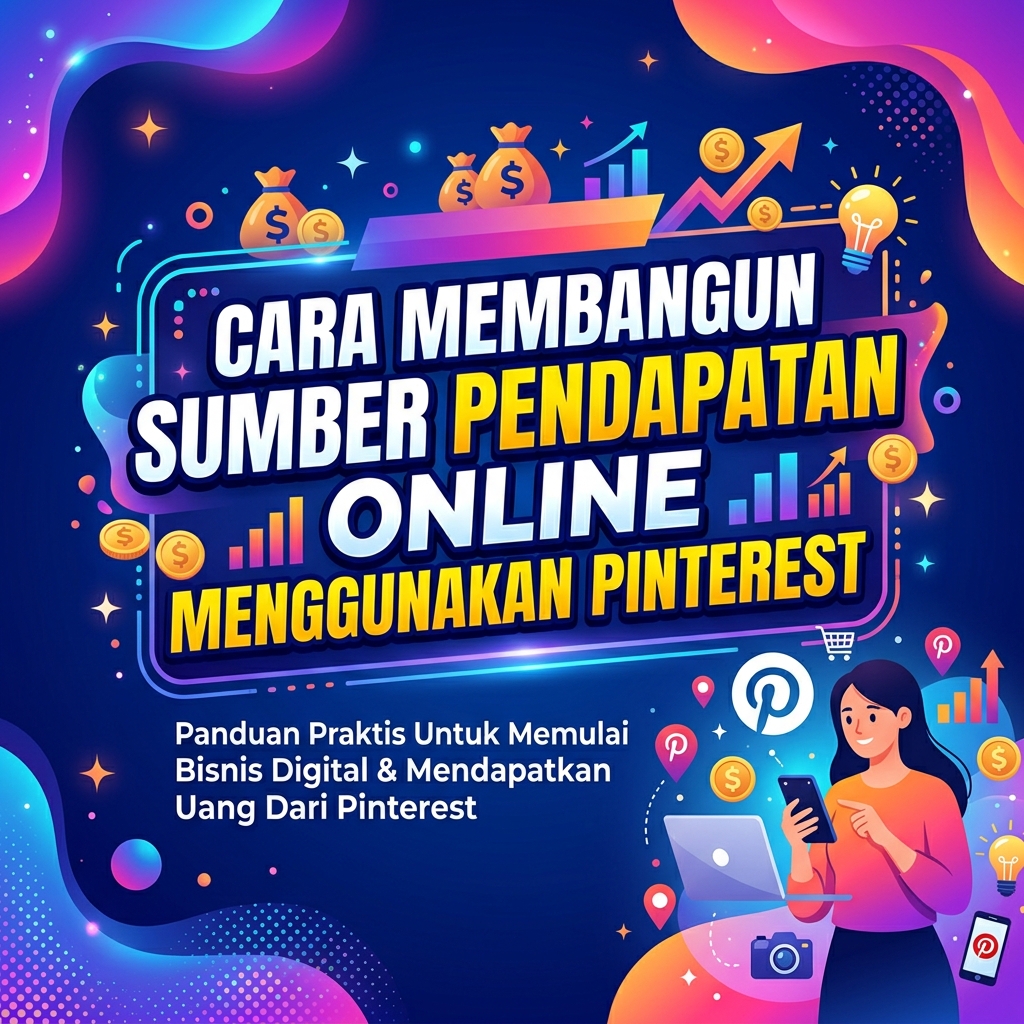 Cara Membangun Sumber Pendapatan Online Menggunakan Pinterest