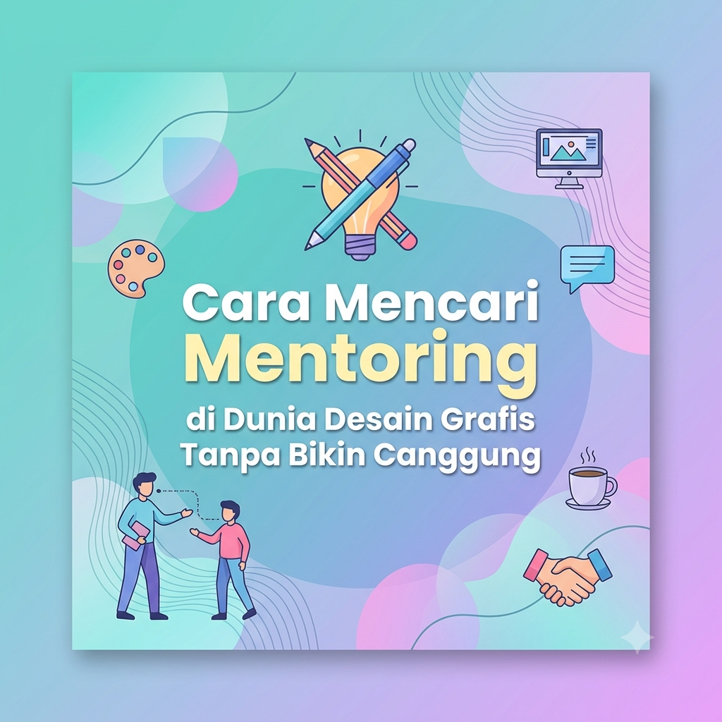 Mencari Mentoring di Dunia Desain Grafis Tanpa Bikin Canggung