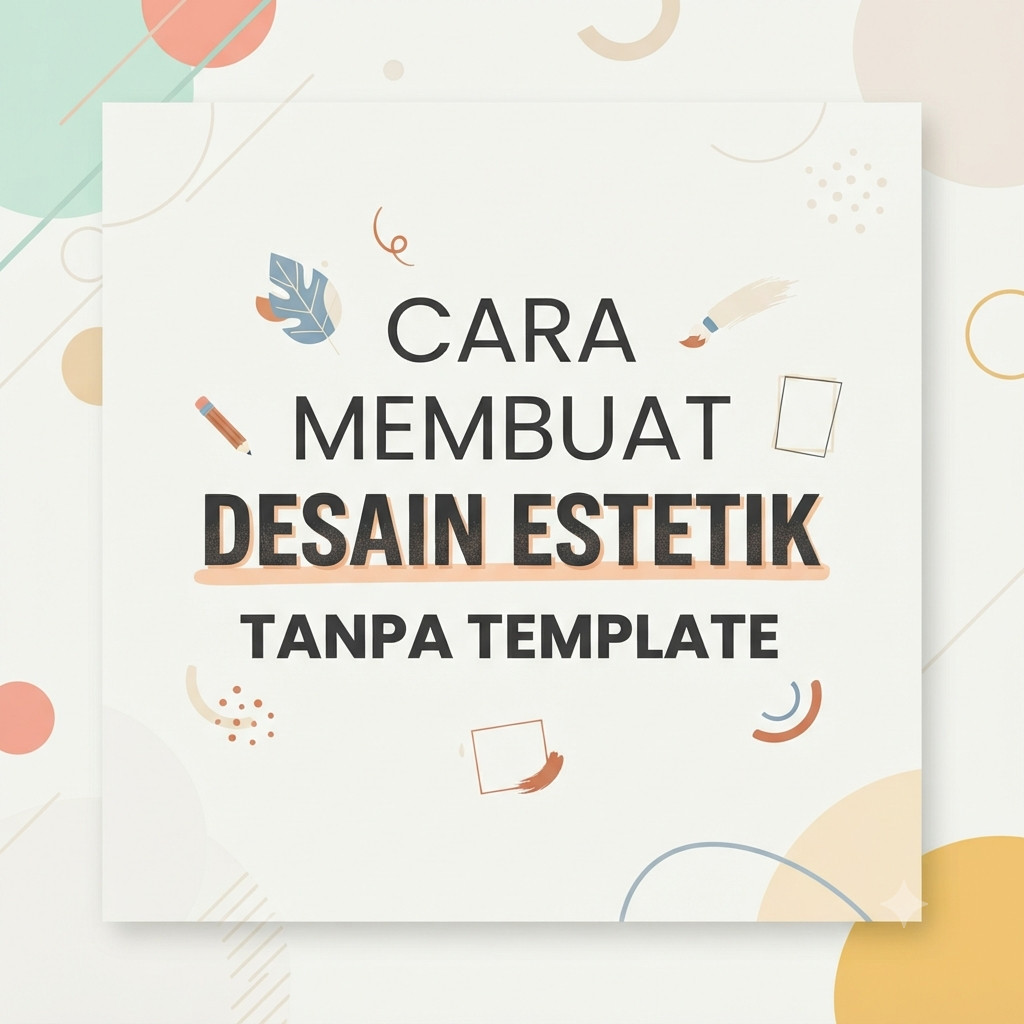 Cara Membuat Desain Estetik Tanpa Template