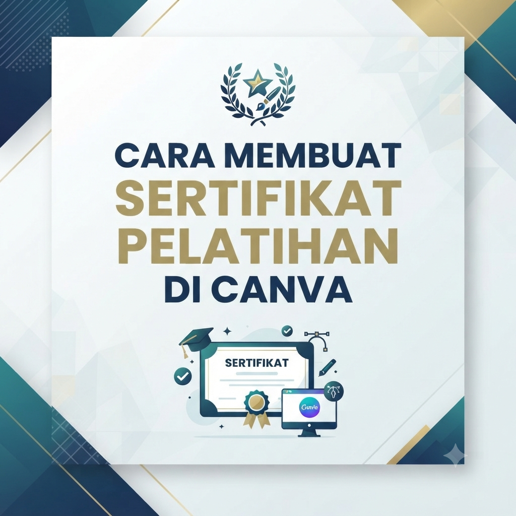 Cara Membuat Sertifikat Pelatihan di Canva