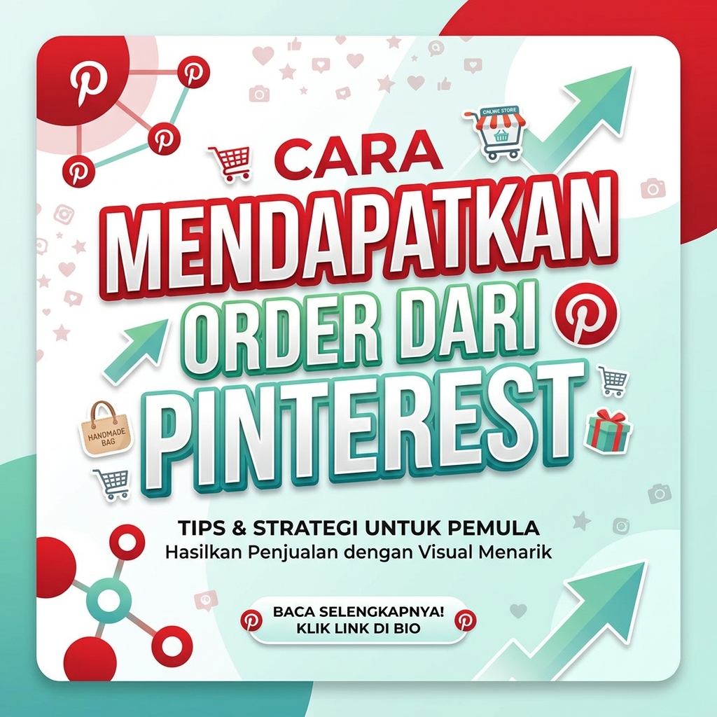 Cara Mendapatkan Order dari Pinterest
