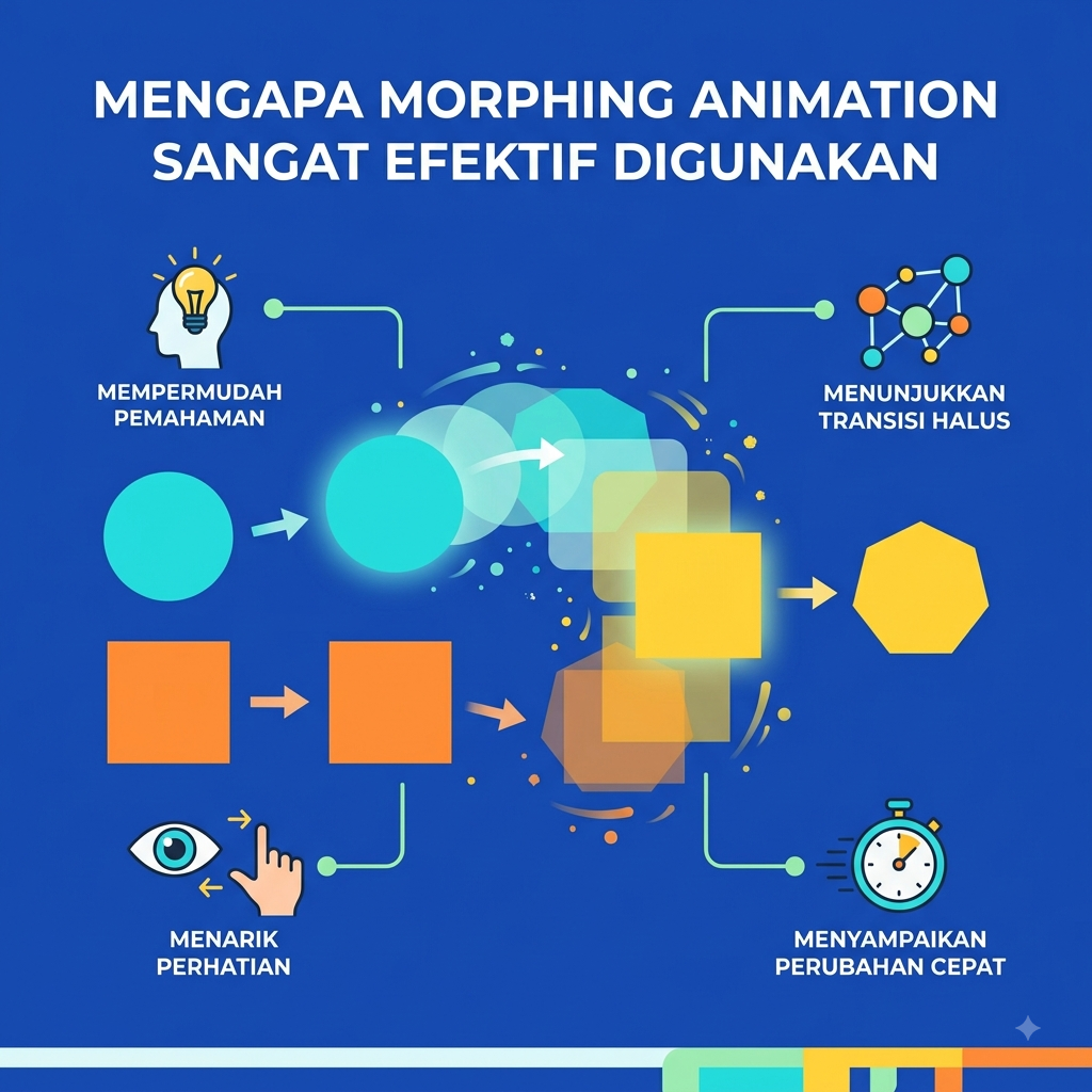 Mengapa Morphing Animation Sangat Efektif Digunakan