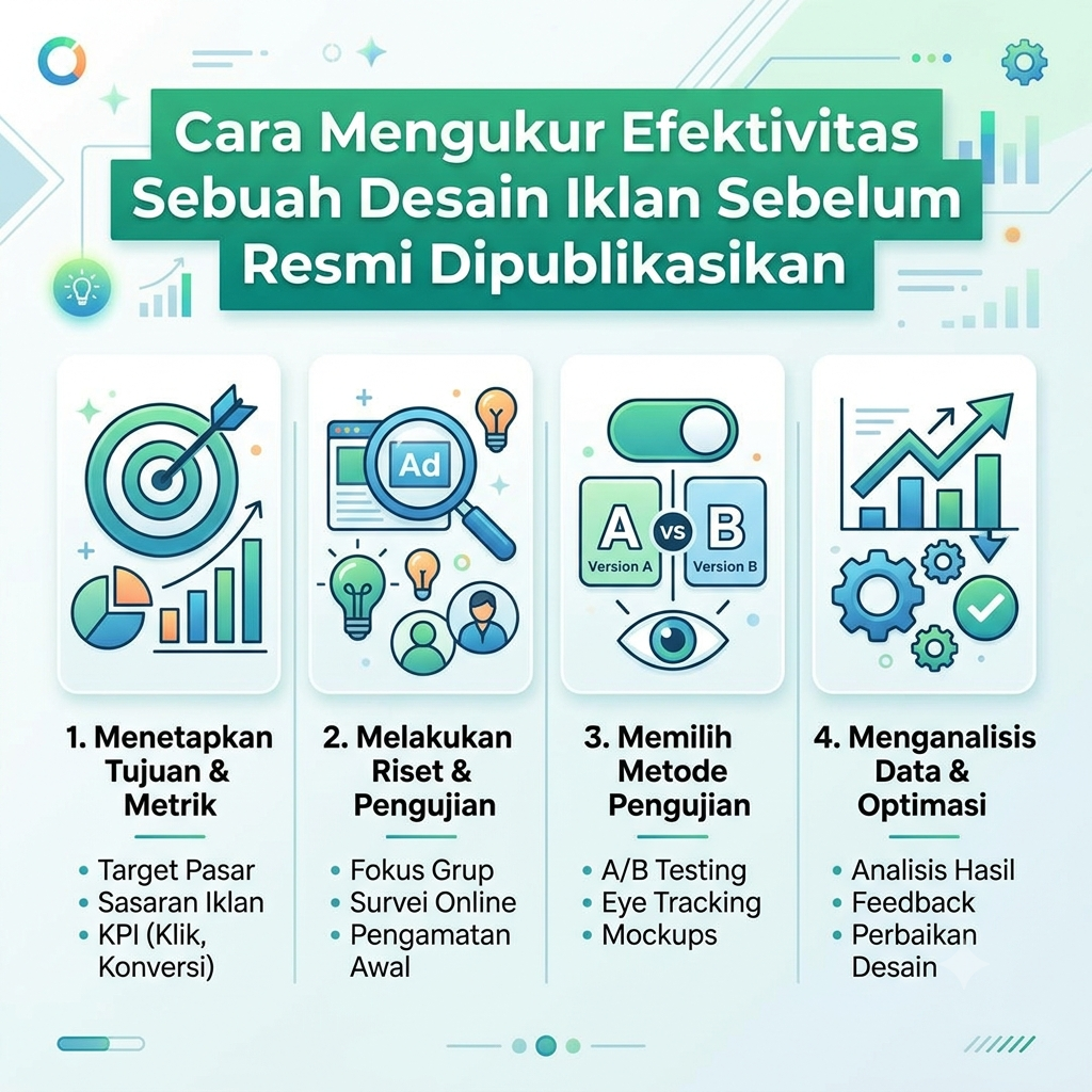Cara Ukur Efektivitas Sebuah Desain Iklan Sebelum Resmi Dipublikasikan