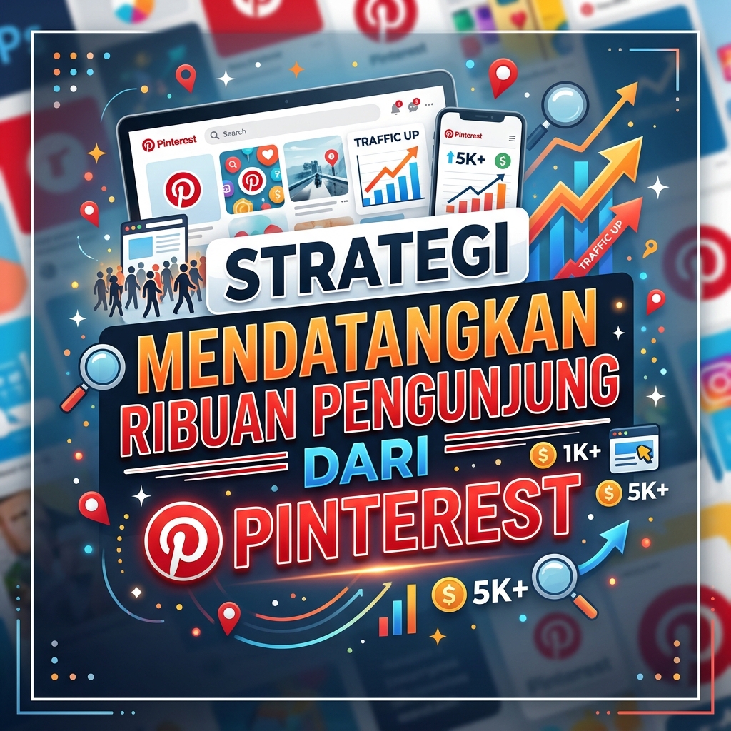 Strategi Mendatangkan Ribuan Pengunjung dari Pinterest