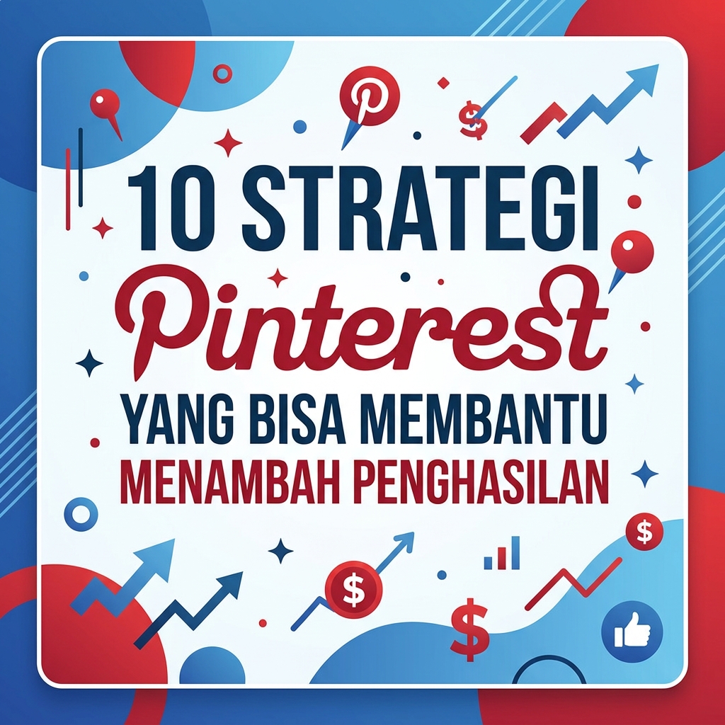 10 Strategi Pinterest yang Bisa Membantu Menambah Penghasilan