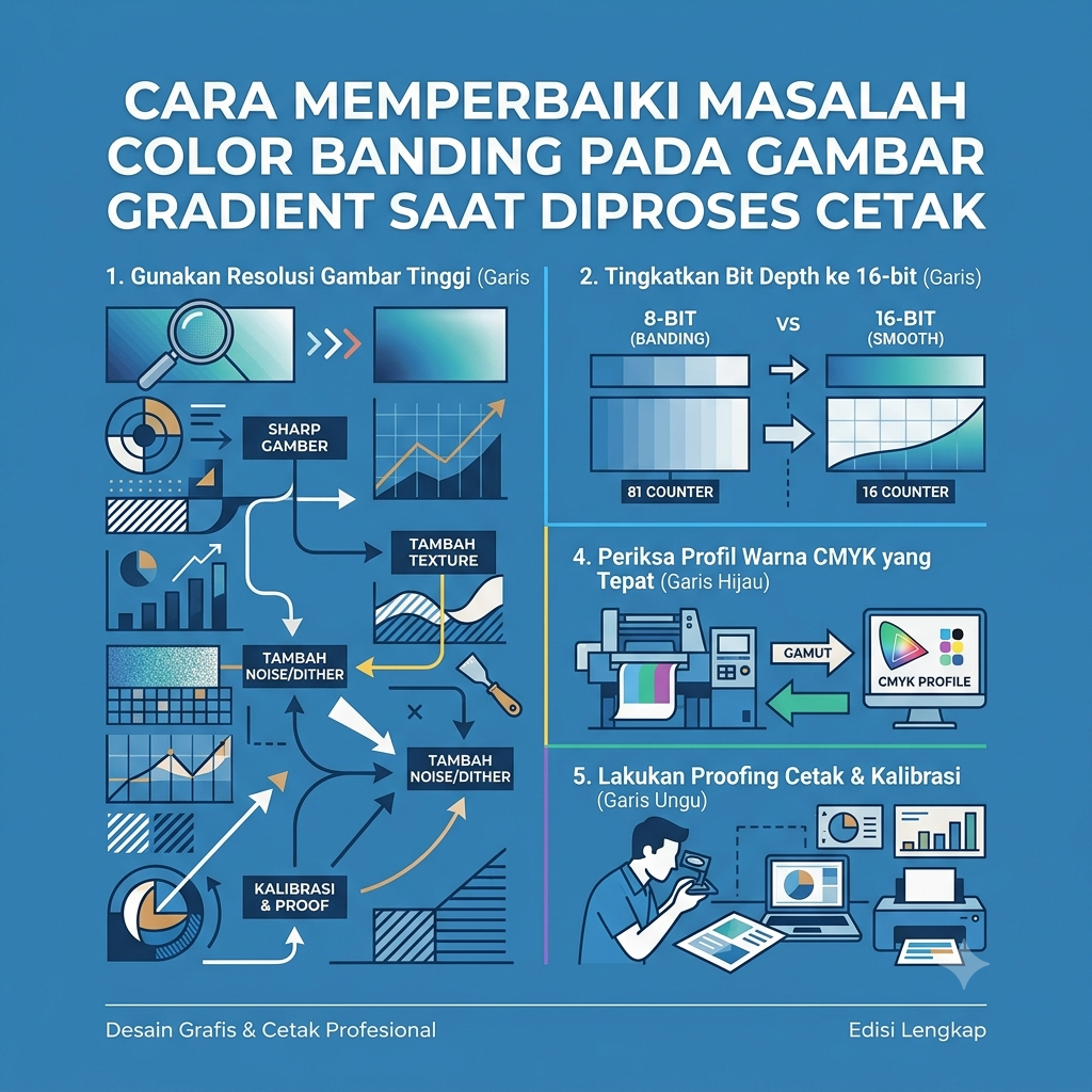 Memperbaiki Masalah Color Banding Pada Gambar Gradient