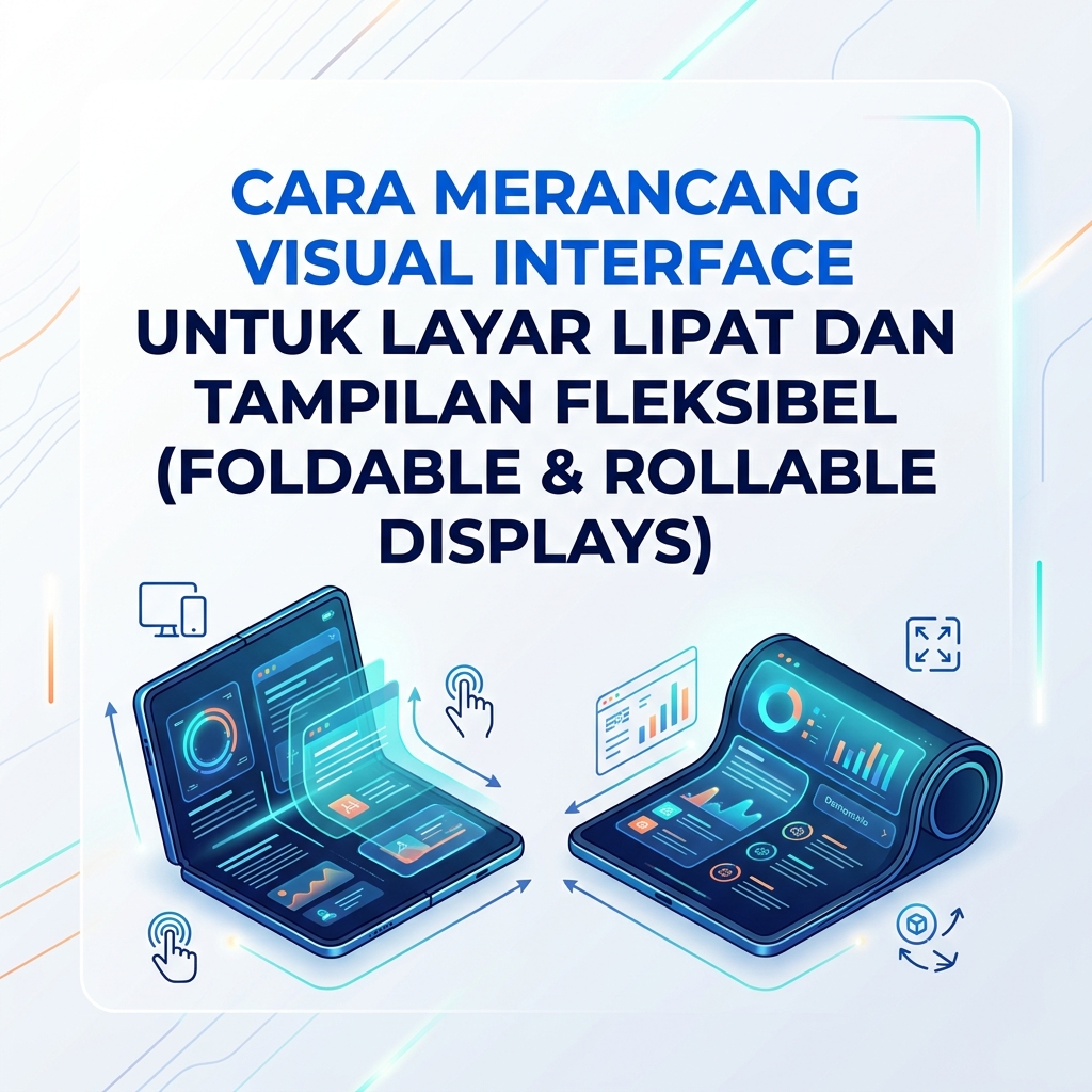 Merancang Visual Interface untuk Layar Lipat Tampilan Fleksibel