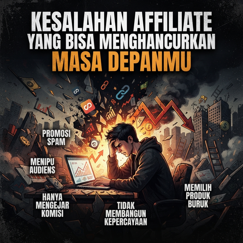 Kesalahan Affiliate yang Bisa Menghancurkan Masa Depanmu