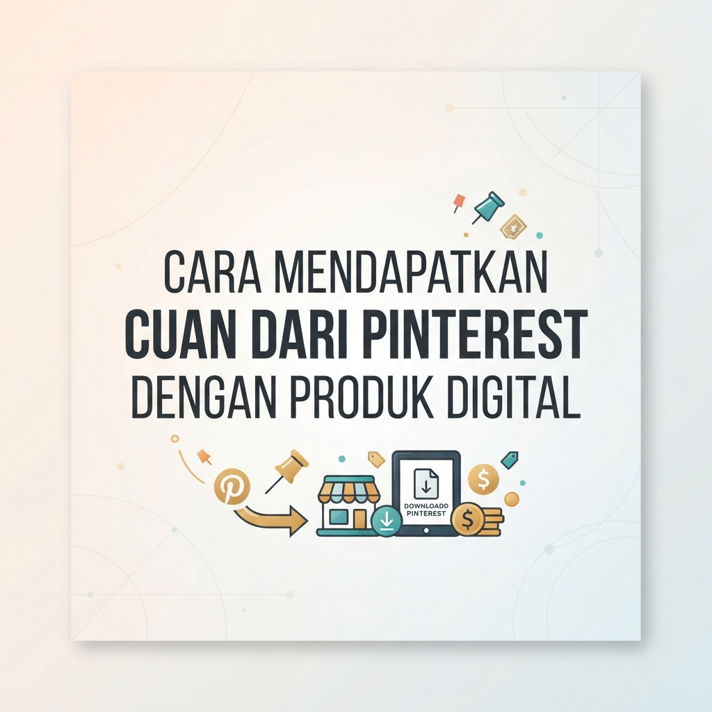 Cara Mendapatkan Cuan dari Pinterest dengan Produk Digital