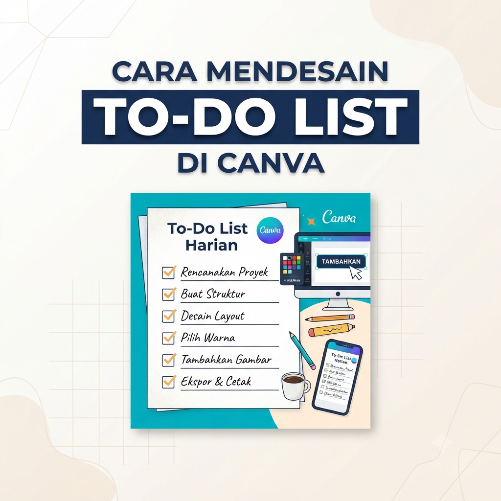 Cara Mendesain To-Do List di Canva