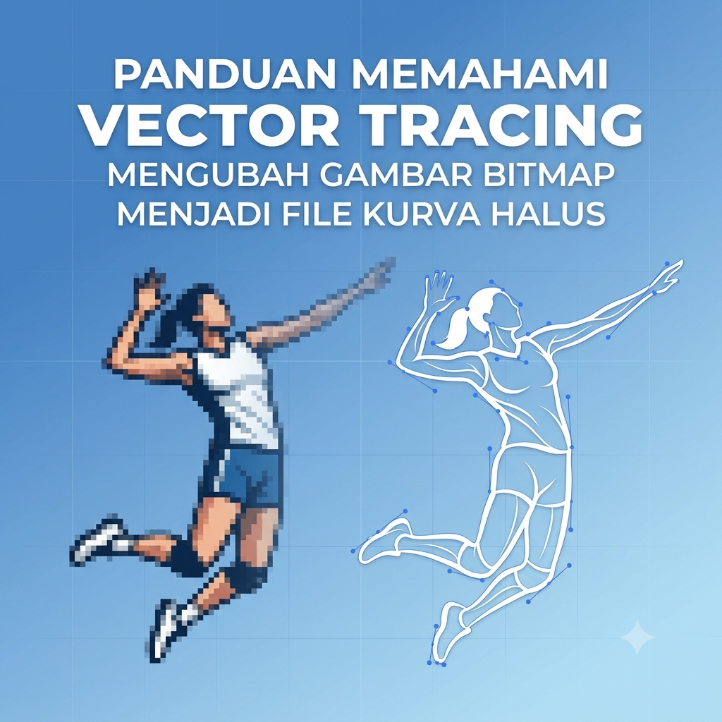 Mengubah Gambar Bitmap Menjadi File Kurva Halus