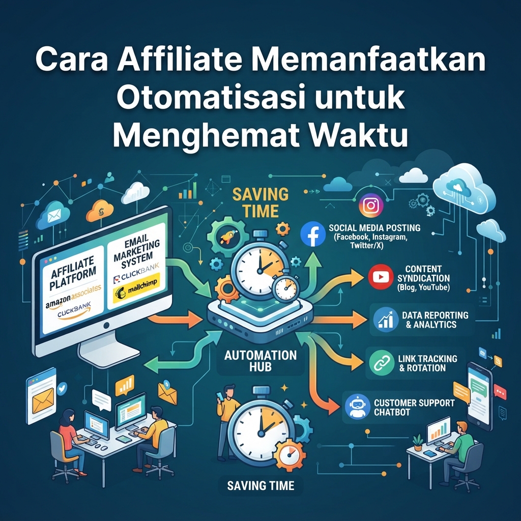 Cara Affiliate Memanfaatkan Otomatisasi untuk Menghemat Waktu