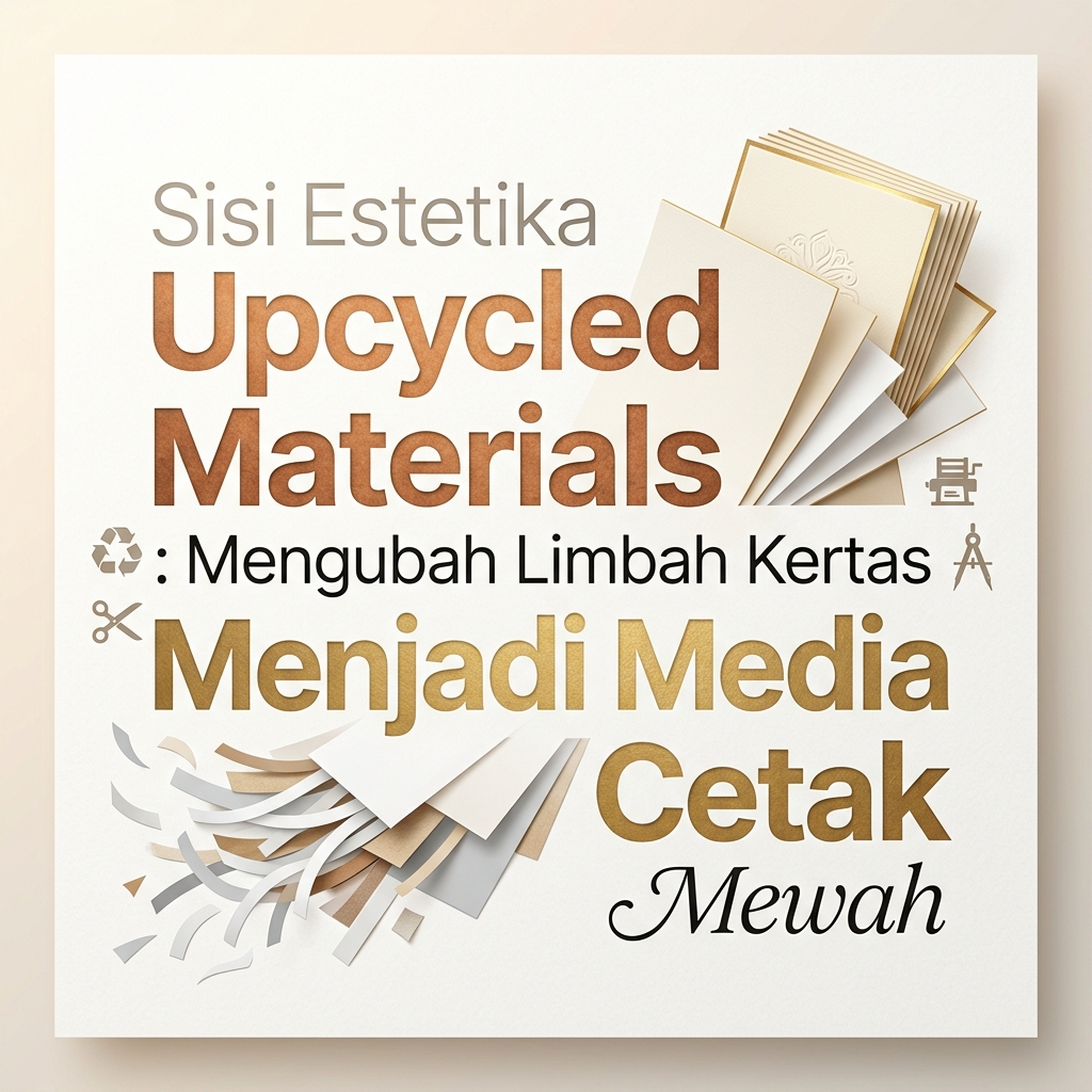 Sisi Estetika Upcycled Materials: Mengubah Limbah Kertas
