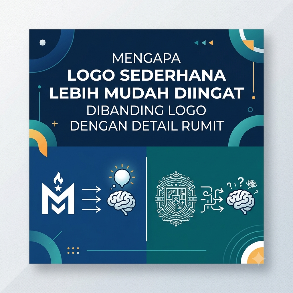 Logo Lebih Mudah Diingat Dibanding Logo dengan Detail Rumit