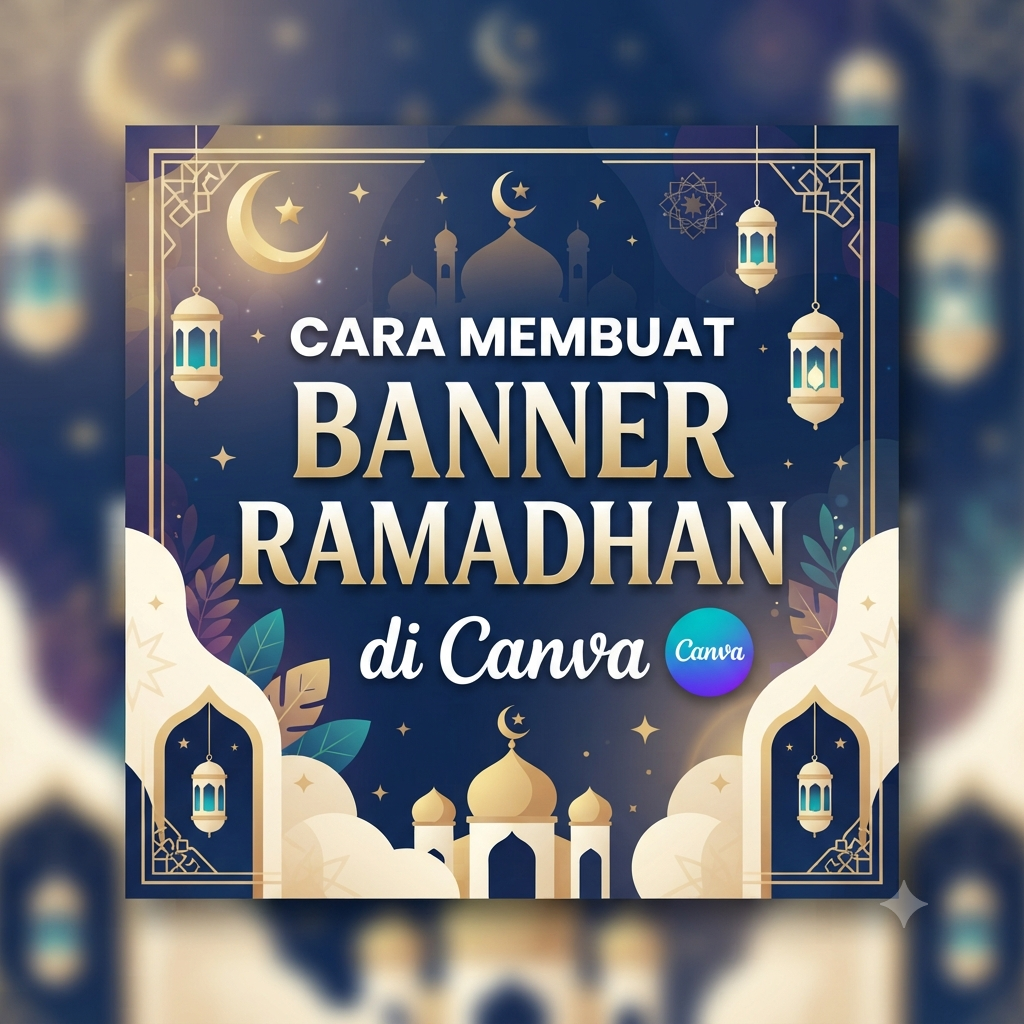 Cara Membuat Banner Ramadhan di Canva