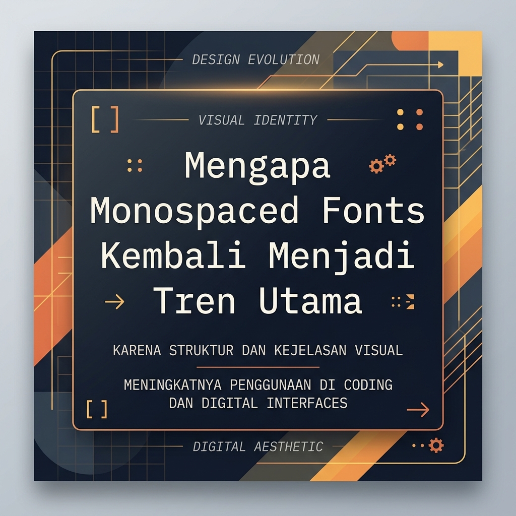 Mengapa Monospaced Fonts Kembali Menjadi Tren Utama