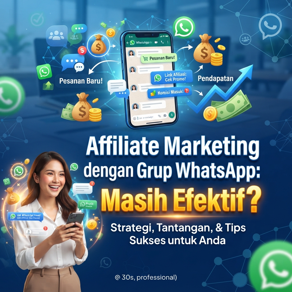 Affiliate Marketing dengan Grup WhatsApp: Masih Efektif?