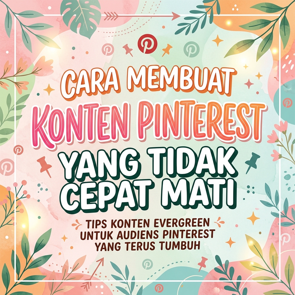 Cara Membuat Konten Pinterest yang Tidak Cepat Mati