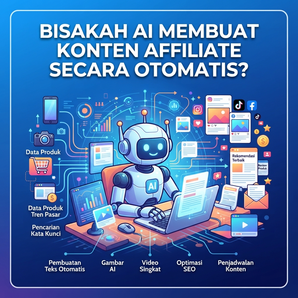 Bisakah AI Membuat Konten Affiliate Secara Otomatis?