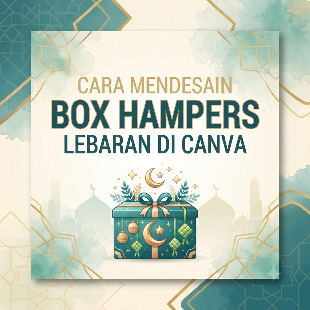 Cara Mendesain Box Hampers Lebaran di Canva