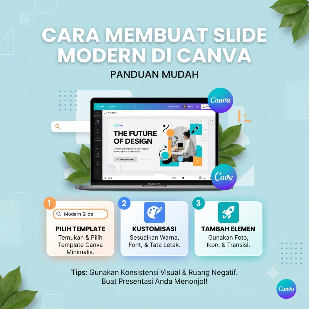 Cara Membuat Slide Modern di Canva